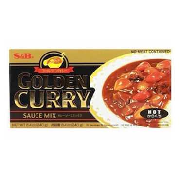 S&B Golden Curry Roux Hot