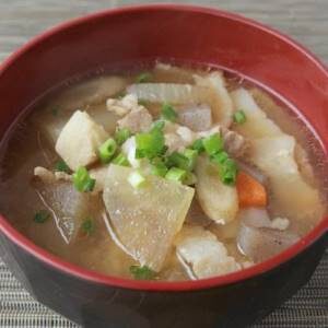 Tonjiru - Pork Miso Soup