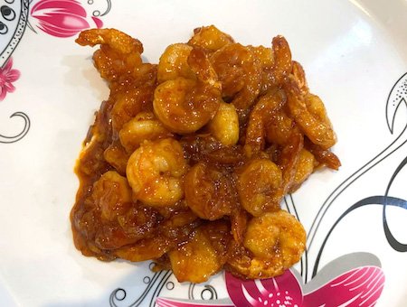 Shrimp with Chilli Sauce